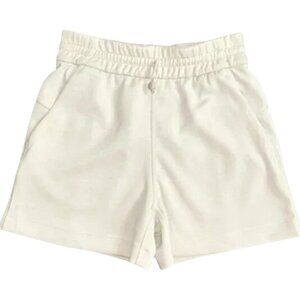 NWT Lululemon Softstreme HR Short 4” White Sz 2 Peach-Fuzz Fabric